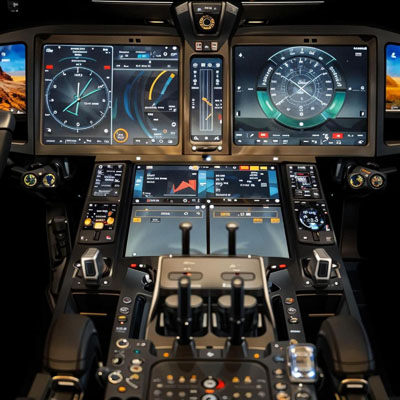 应用领域实例-飞机、舰船驾驶舱操控面板