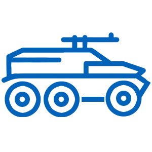 应用于轮式战车