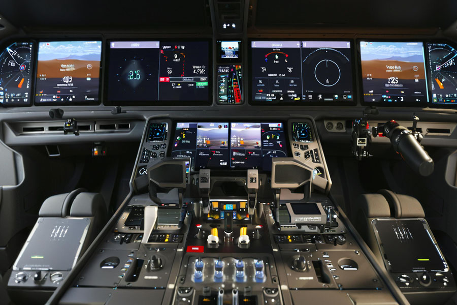 人机交互操控面板