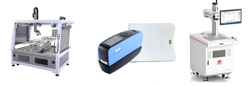 领璨科技，喷涂和标刻示例图